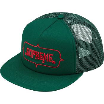 Sombreros Supreme Highest Mesh Back 5-Panel Verde | Supreme 502CE